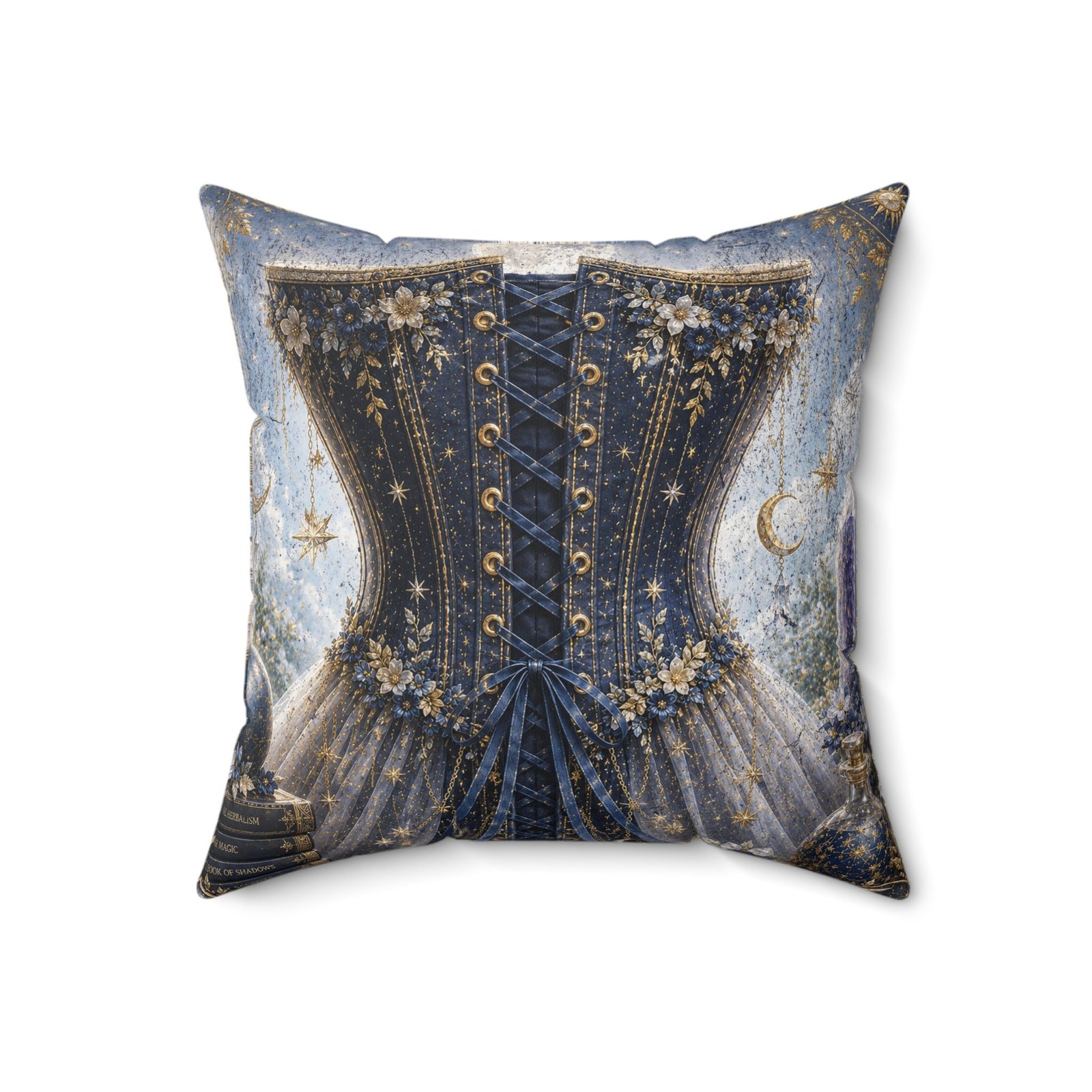 Enchanted Skies Corset Throw Pillow - Image 3