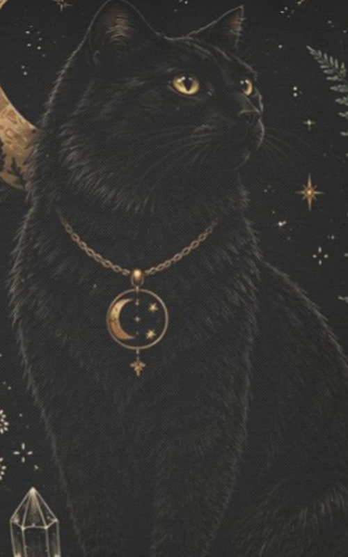 Faithful Familiars collection featuring black cats, ravens, owls, foxes, hares, and magical companion-inspired home decor.
