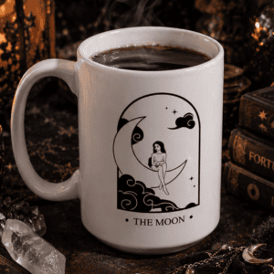 The Moon Tarot Card Mug