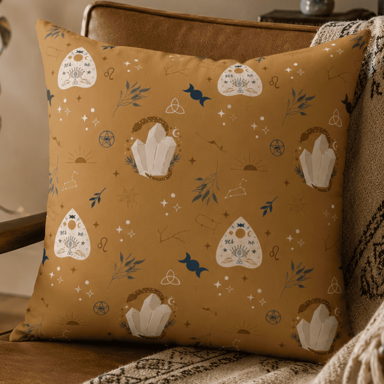 Arcane Curiosities Throw Pillow