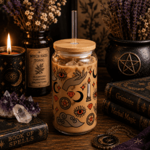 Arcane Symbols Sipper Glass