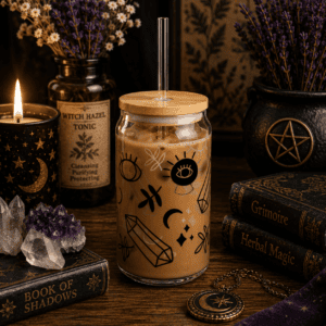Crystal Visions Sipper Glass