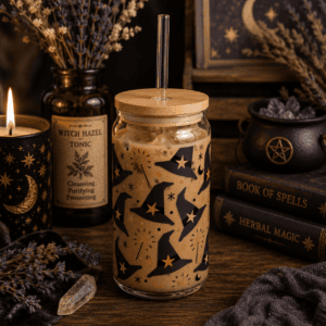 The Wandering Witch Hat Sipper Glass