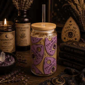 Mystic Answers Sipper Glass