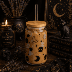 Friendly Frights Sipper Glass