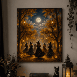 Moonlit Coven Canvas