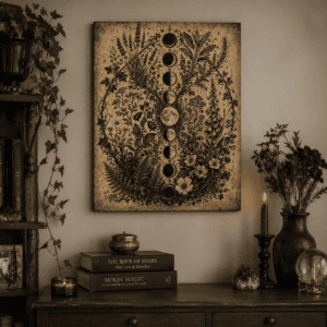 Phases of the Wild Garden Canvas