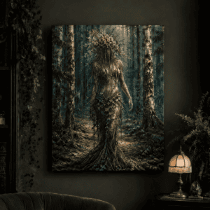 The Bride of the Wildwood Canvas