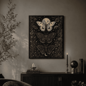 The Nocturnal Trinity Canvas