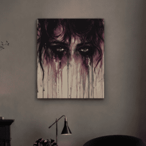 The Painted Grief Canvas