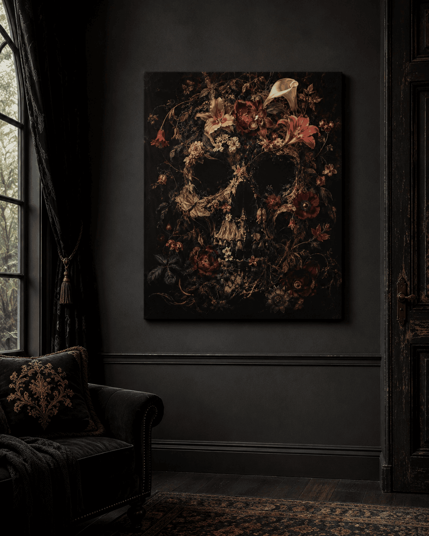 The Garden of the Departed Canvas