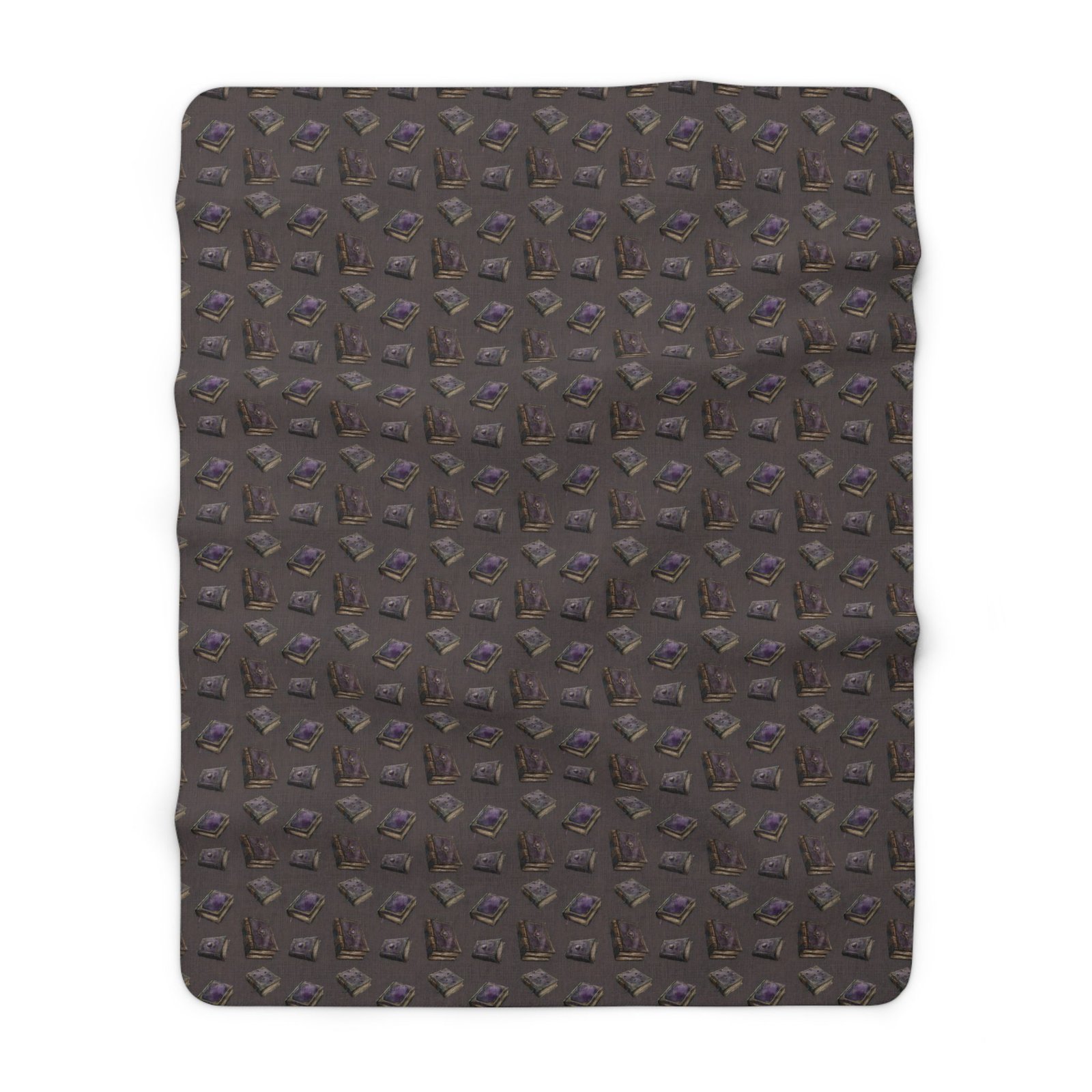 Spellwoven Spellbooks Sherpa Fleece Blanket - Image 2