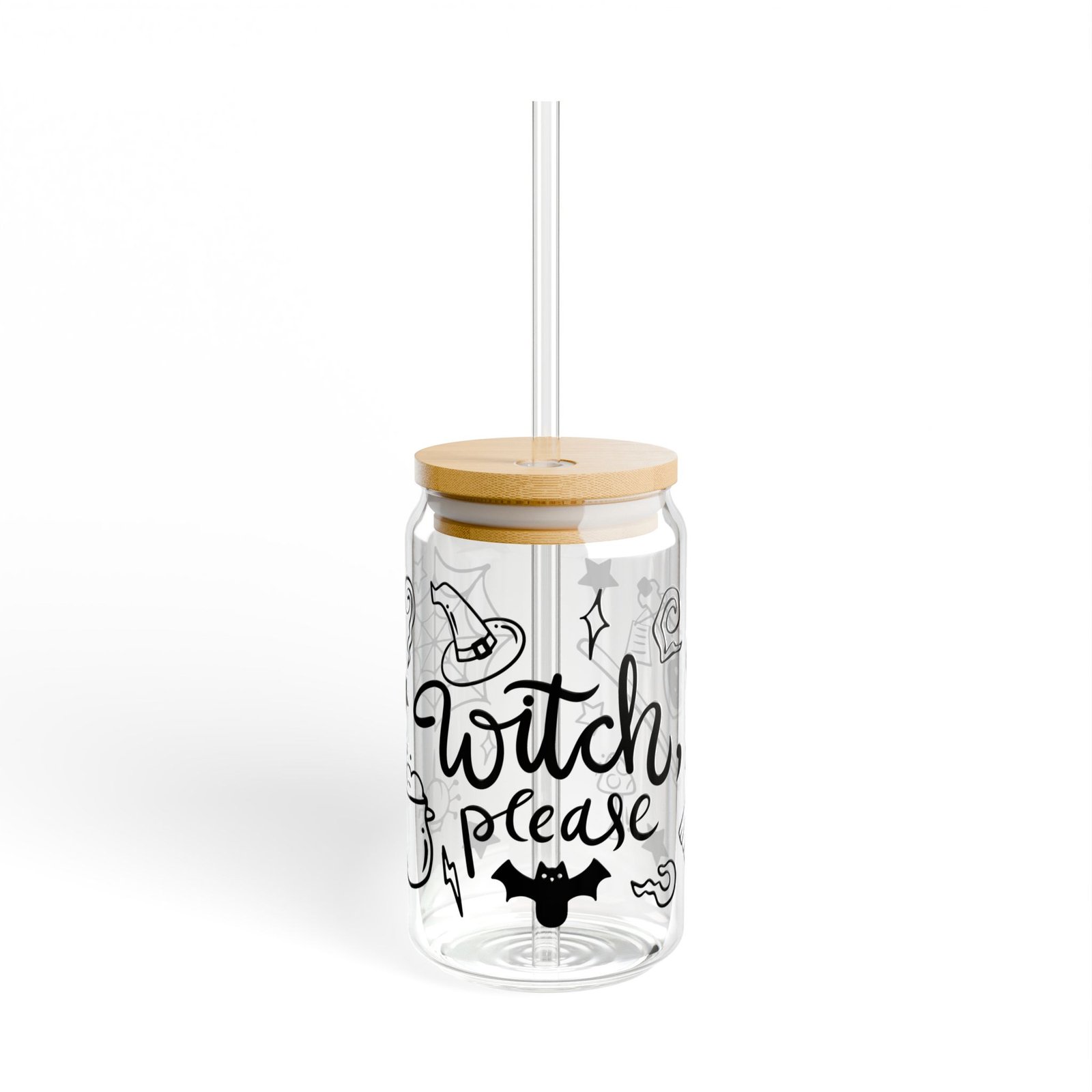 Witch Please Sipper Glass - Image 3